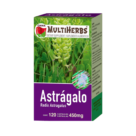  Cápsulas de Astrágalo – Adaptógeno natural para bienestar y longevidad